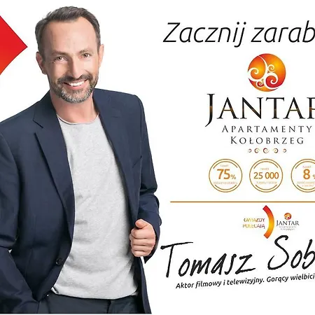 Jantar Czerwona Jarzebina Колобжег